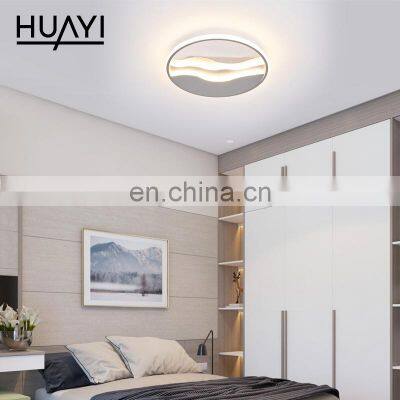 HUAYI New Product 40w 66w 96w Indoor Lighting Bedroom Nordic Modern LED Ceiling Light