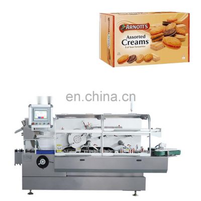 High Speed Biscuit / Cookie / Cake / Bread Cartoning Carton Packing Box Packing Packaging Cartoner Machine