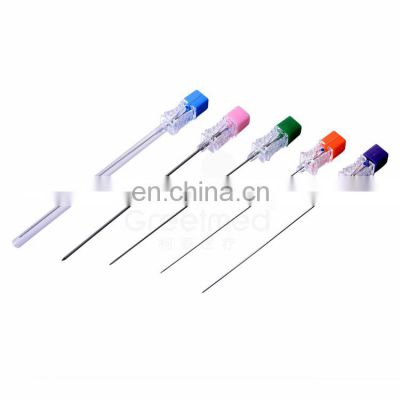 Manufacturer Price Medical Disposable Anesthesia Kit Epidural 16g 18g 21g 22g 23g 25g 26g 27g Spinal Needle