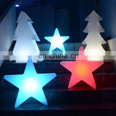 illuminated led snowflake light /Christmas holiday room decor lights PE plastic led tree star snow holiday lighting indoor lamp