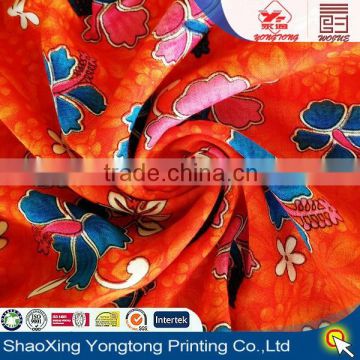 100 viscose rayon fabric in china fashion flower style