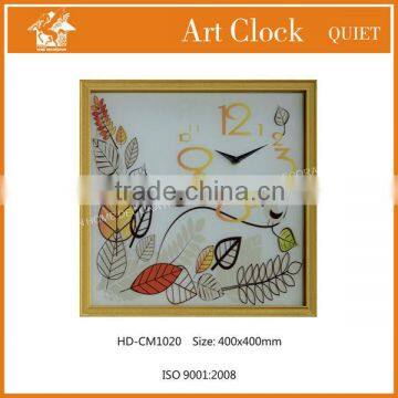 Stylish art wall clock
