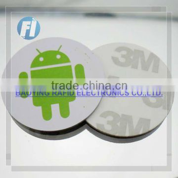 ISO14443A standard rfid sticker tag for access control/ticketing/payment