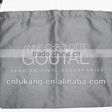 Custom design wholesale cotton fabric drawstring bag