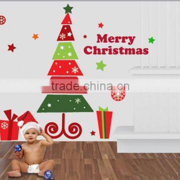 ALFOERVER PVC Merry christmas decals,christmas pvc decals,pvc removable decals