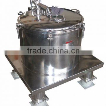 PSC600-NC flat type High Speed Sediment Stainless Steel centrifugal separator machine for pharmaceutical