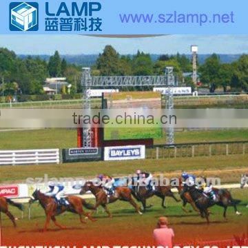 LAMP rental display for horse racing