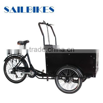 non electric tipper cargo tricycle