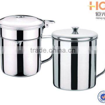 Popular style stainless steel oil cup