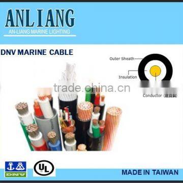 DNV/UL 6.0mm2 PVC coated marine insulated enameled copper cable wire