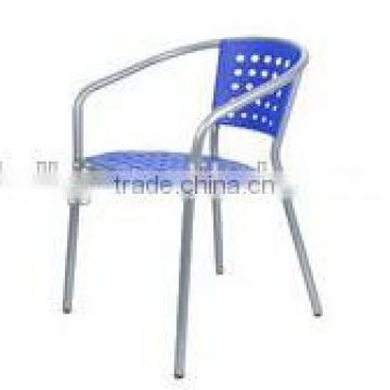 Modern high grade Indoor and Outdoor Furniture metal plastic garden chair No 1501