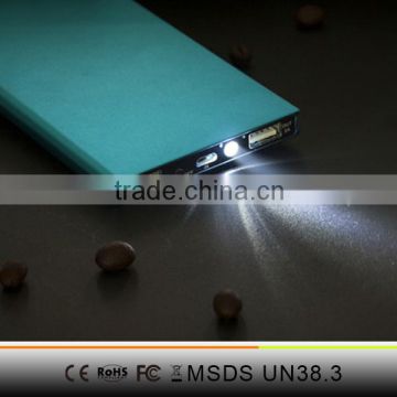 outdoor power bank with LED torch light