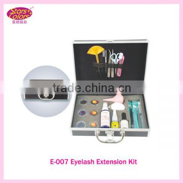 Wholesale eyelash extension kit.make up box kit