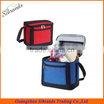 Hot sell 6 pack insulated beer can bottle cooler bag with bottle holder/insulated cooler bag