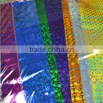 Popular Many Patterns Holographic Film For Gift Wrapping