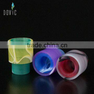 Top selling colorful ss +glass drip tips colorful no o-ring drip tips 510