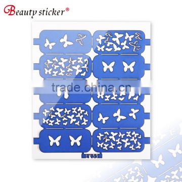 label hollow stencil nail sticker for women nail polish bottle sticker direct stick sticker