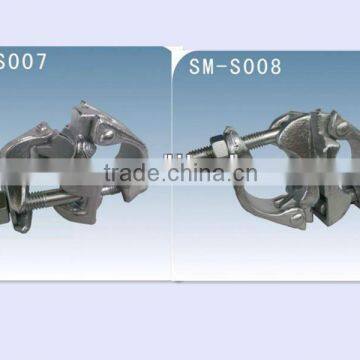 construction EN74/BS1139 scaffolding swival/straight clamps ( Real Factory in Guangzhou )