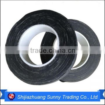 Black rubber adhesive isolation cotton tape