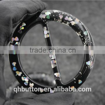 SPECIAL COLORFUL ROUND RESIN BELT BUCKLE FOR ACCESSORIES
