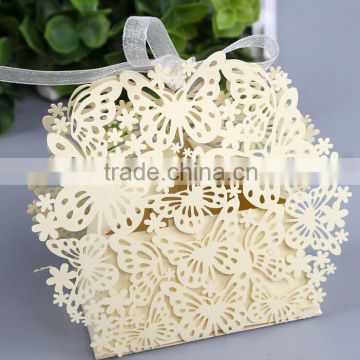 Wedding favor scarf package gift box wrapping heart shaped candy box