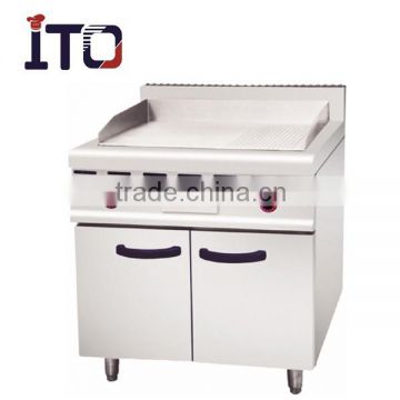 ER906 Cooking equipment Freestand Commercial Electric Griddle with Cabinet