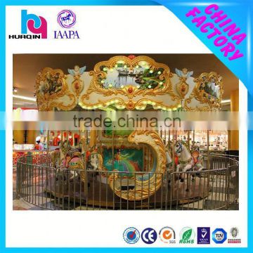 hot sale electric amusement games 18 seat carousels indoor playground items