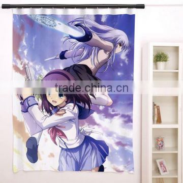 New Angel Beats Anime Japanese Window Curtain Door Entrance Room Partition H0092