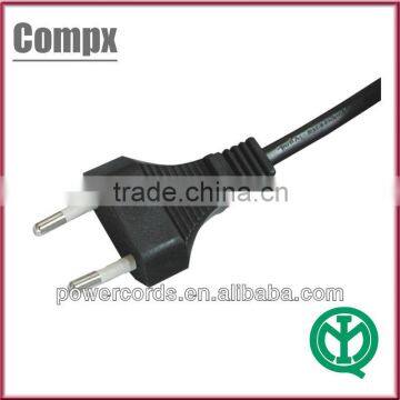 10A 250V Italy 2 pin ac power cord plug