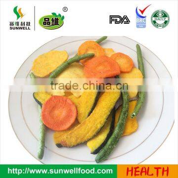 Vaccum fried Mix Vegetable chips snacks veggie chips