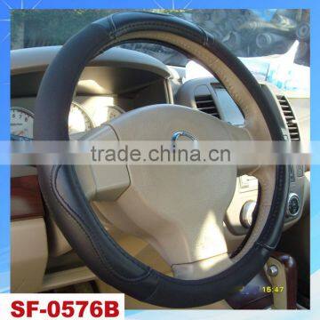 PU material car heated steering wheel cover sales from factory