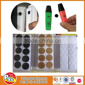 Any size and any color adhesive hook and loop dot