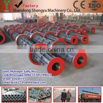 best quality shengya Pre-stressed/non-prestressed concrete cement electric pole mould in China