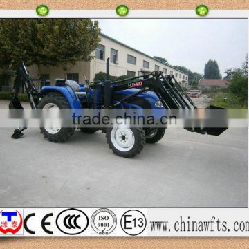 High quality 40hp mini tractor with backhoe loder 4WD with CE