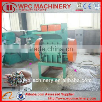 High output waste plastic rubber crushing machine
