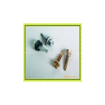 yellow zinc plated self drilling screw supplier