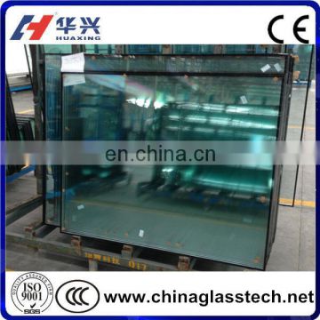CE certified High mechanical intensity pvc 60mm sash clear float glass triple glazed windows