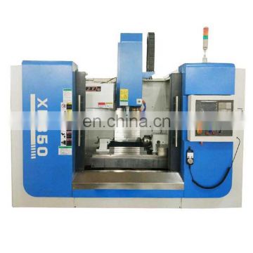 vmc850 high quality vertical 4 axis fanuc cnc metal milling machine