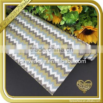 Wholesale iron on resin beads transfers hot fix rhinestone sheets FHRM-025
