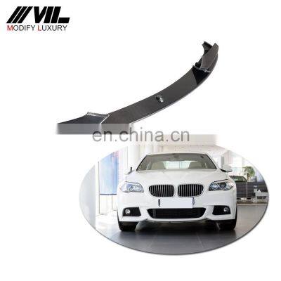 Carbon Fiber Front Bumper Lip for BMW F10 F11 F18 528i 530i 535i 550i M SPORT 2013-2016