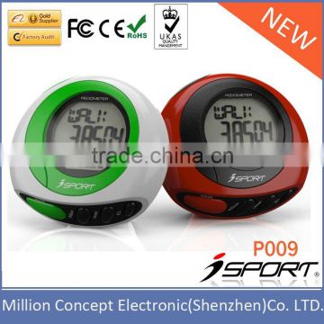 Fitness Digital Pedometer Walking Counter CE Pedometer
