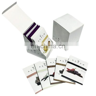 Eco friendly individual snack food packaging boxes paper chocolate bar packaging box