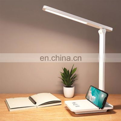 3 Color Switch Eye Protection Executive Office Led Desk Lamp Rechargeble 3 In 1 Table Lamp with touch control