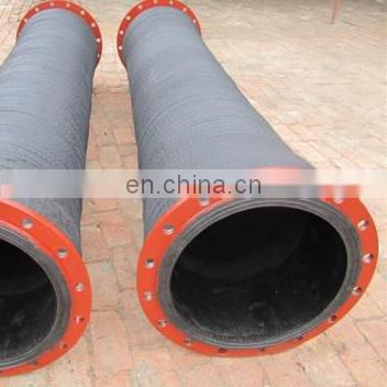 Popular promotional dredging rubber hose to discharge water reinfirced dredging suction hose