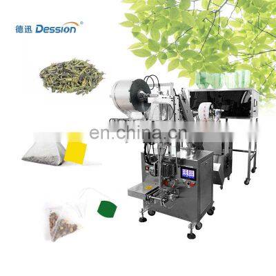 Hot Sale Automatic Pyramid Silk Tea Bag Packing Machine Dip Tea Bag Triangle Tea Bag Packaging Machine