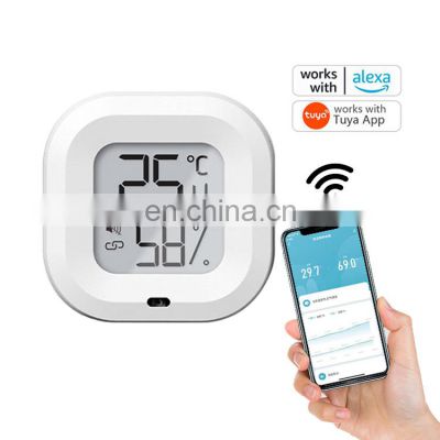 Plastic Digital Kitchen Wall WiFi Data Logger Digital Electronic Basal Wireless Newest Home With Temperature Bluetooth Humidity