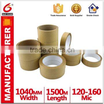 Guangdong Jumbo Roll Water activate Kraft paper tape