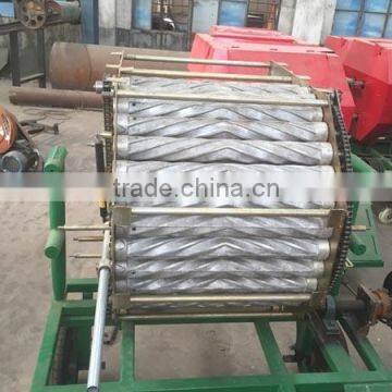 straw bale press machine automatic horizontal baling press machine