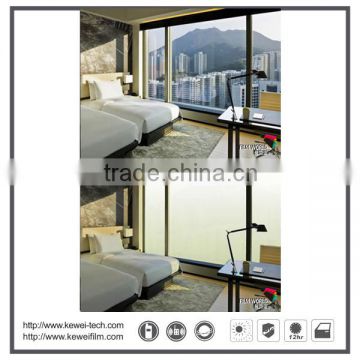 6+6mm Smart Glass for hotel. Turn on and off magic glass, made by smart tint