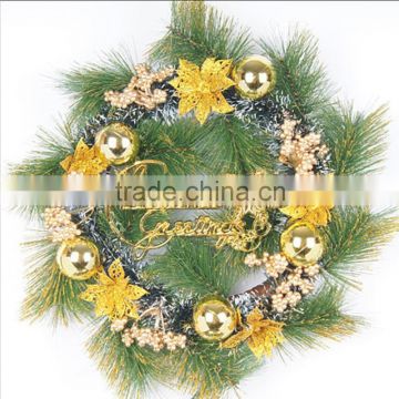artificial flowers for Christmas wreath hanging Christmas dcoration